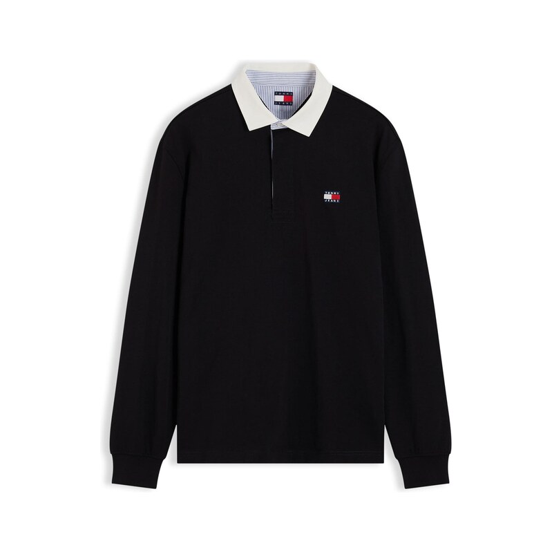 Tommy Jeans Tričko Ess černá