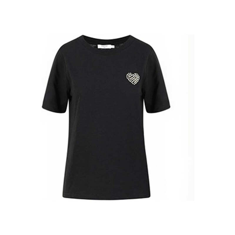 Coster Copenhagen Top  Beaded  černá