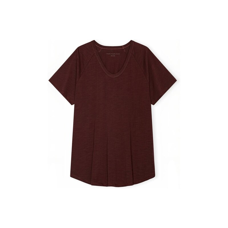 moshi moshi mind Top  favourite  burgundská červeň