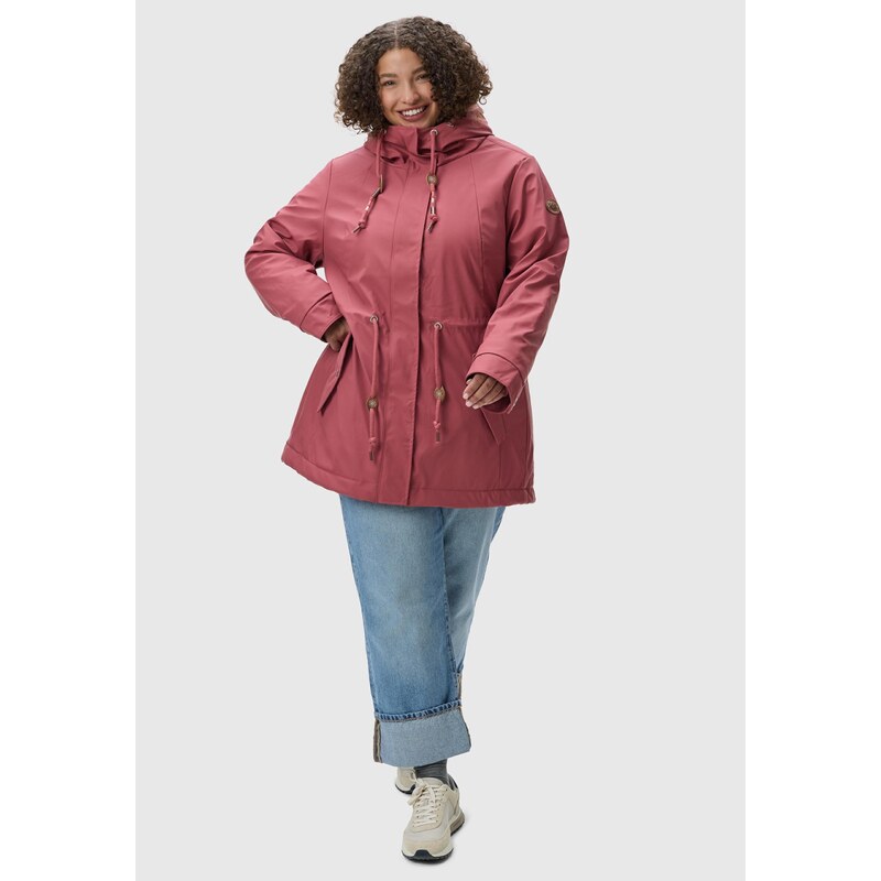 Ragwear Funkční bunda Monadis Rainy II malinová