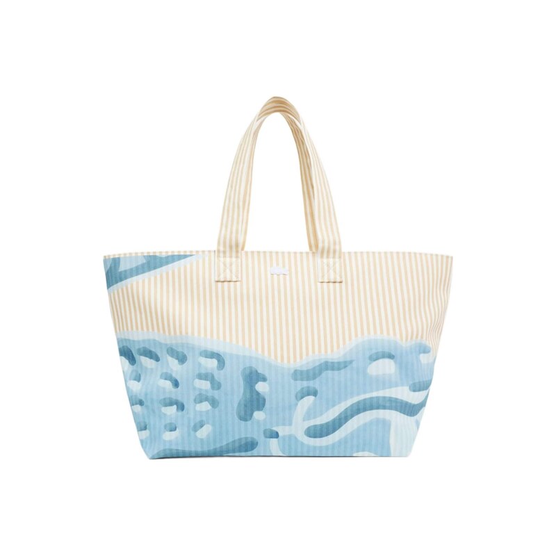 LACOSTE Nákupní taška Lacoste Sac cabas XL Anna Mixte Blanc