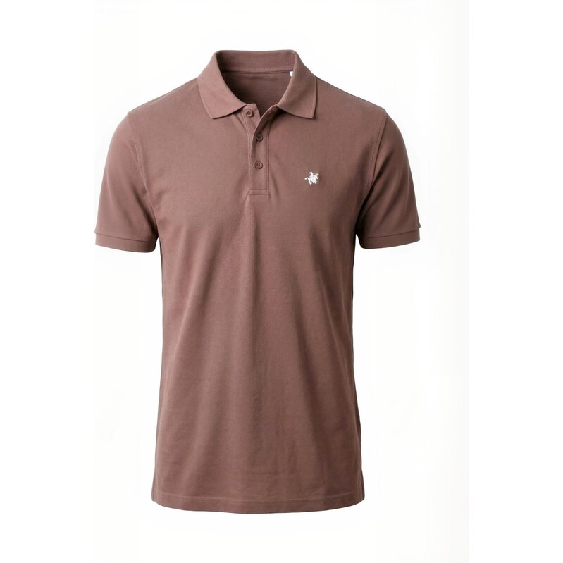 TEESHOPPEN Košile  Classic  hnědá