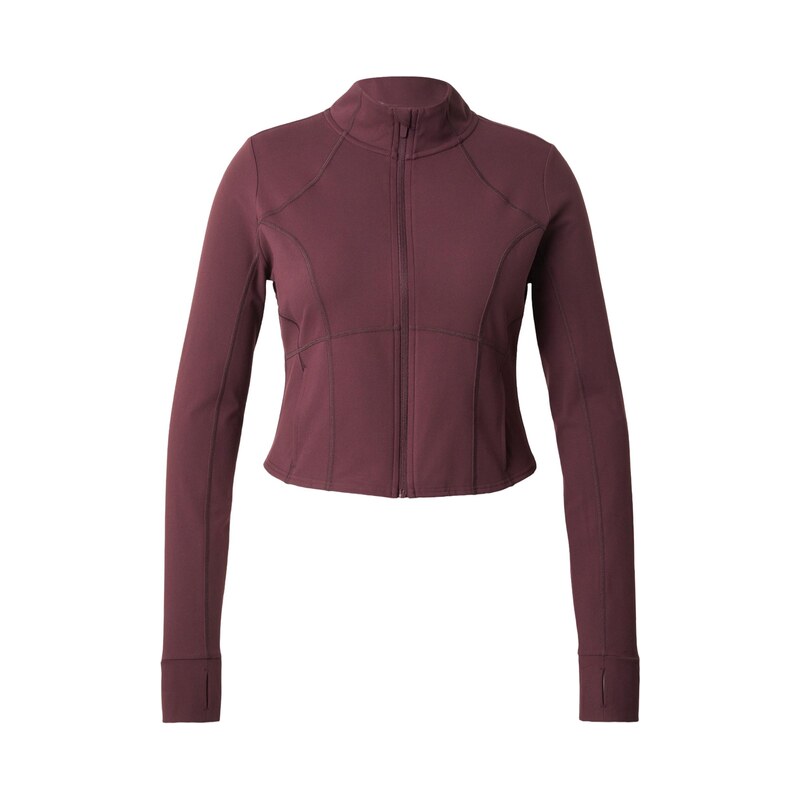 Fabletics Sportovní bunda burgundská červeň