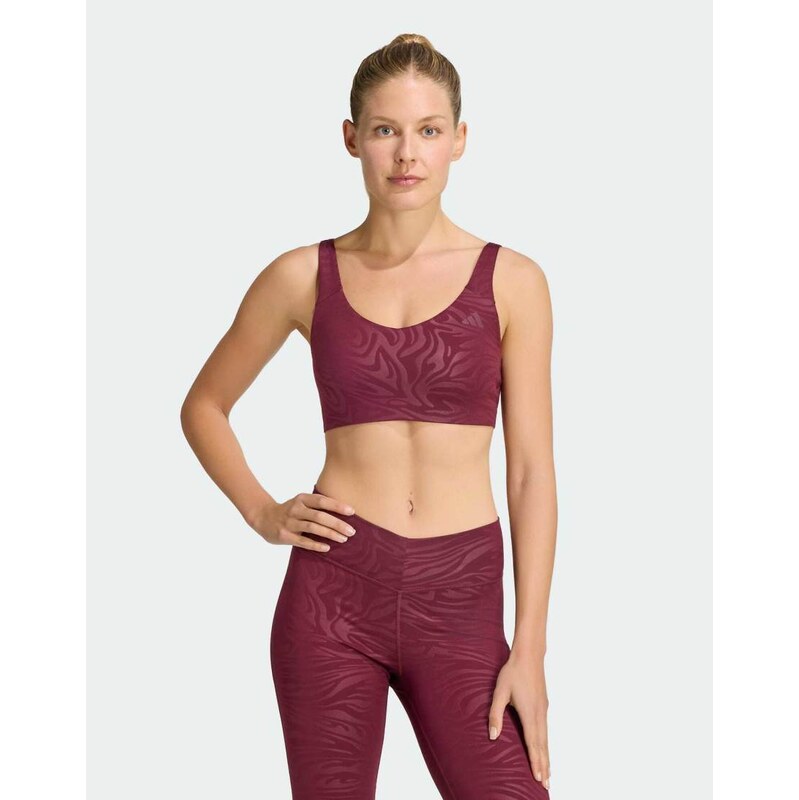 adidas performance All me essentials graphic light support bra