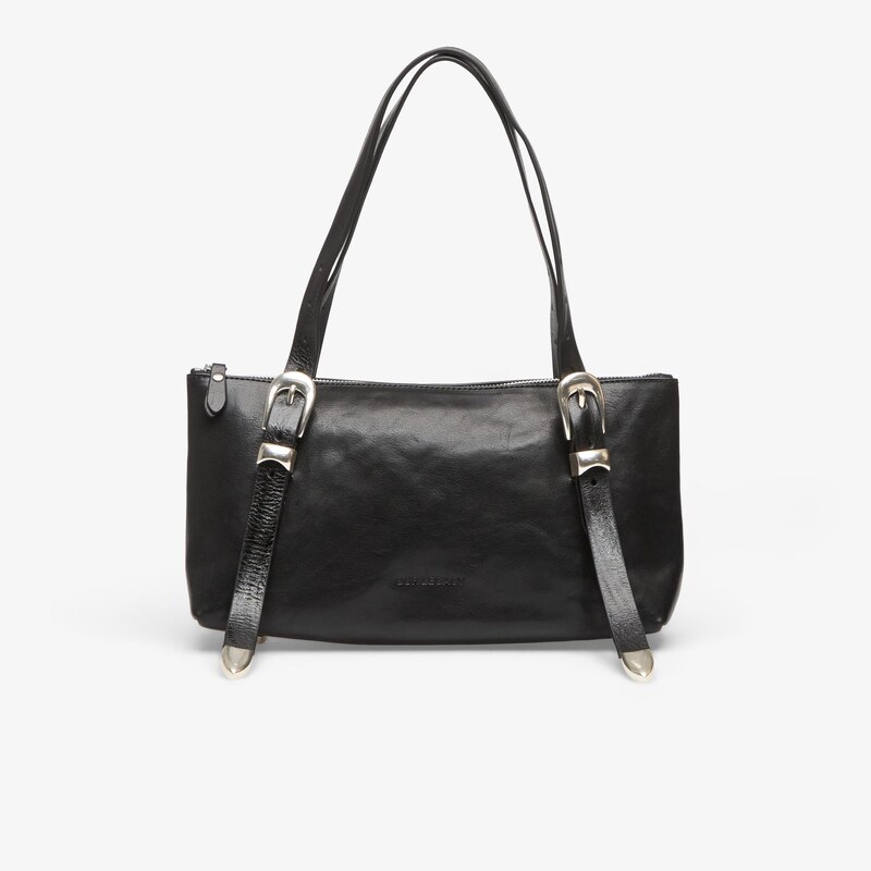Taška OUR LEGACY 2 Cm Belt Shoulder Bag Tire Black Forever