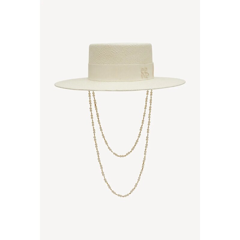 RUSLAN BAGINSKIY Klobouk Canotier Hat