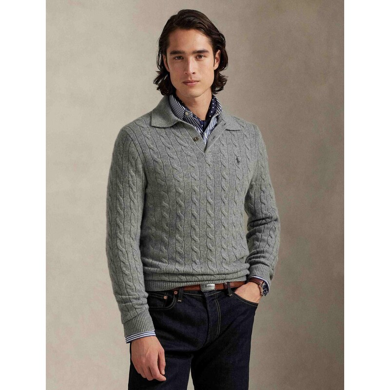 POLO RALPH LAUREN Vlněný svetr | regular fit | s příměsí kašmíru