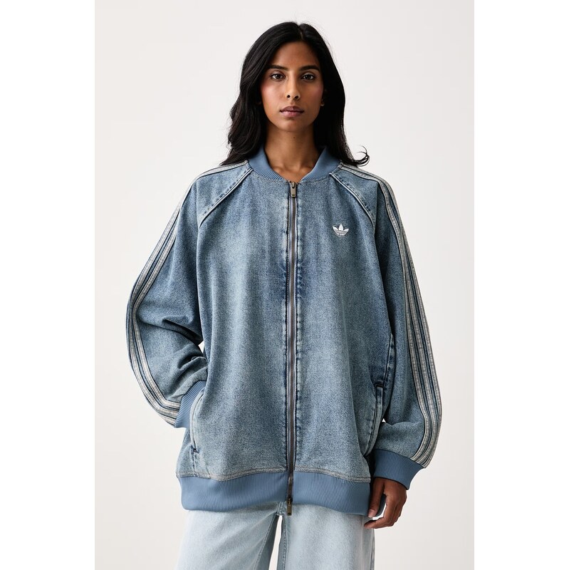 adidas Originals bomber dámská džínová