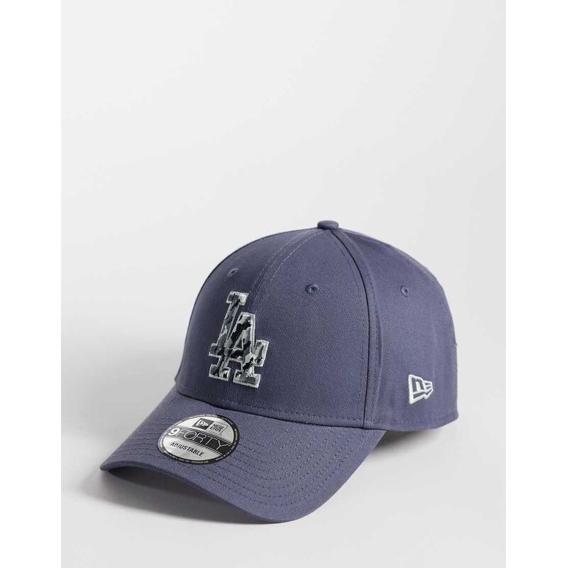 New Era LA Dodgers 9forty outline infill printed logo cap in