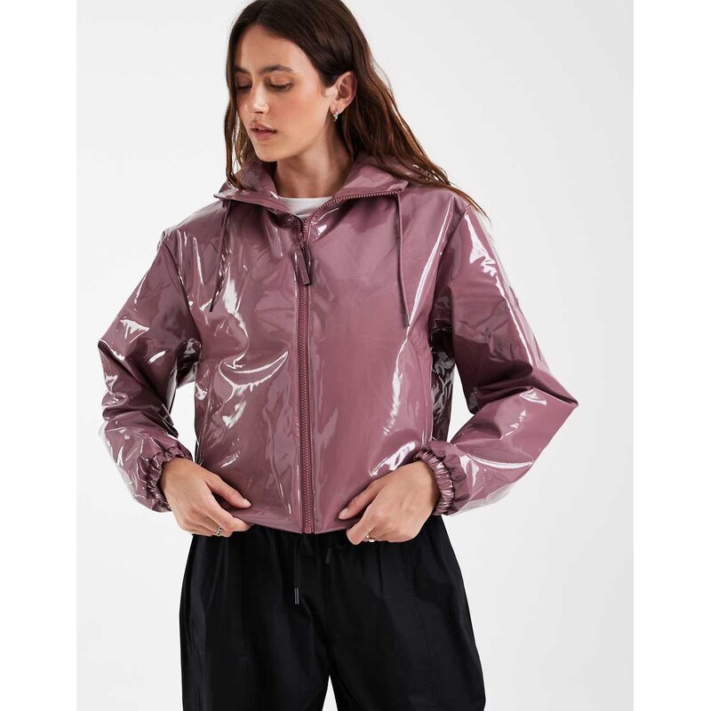 Rains 15780 Lohja waterproof insulated hooded short jacket in