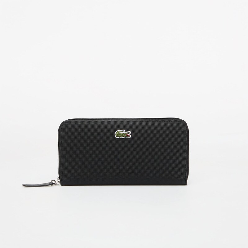 Peněženka Lacoste L Zip Wallet Black Universal