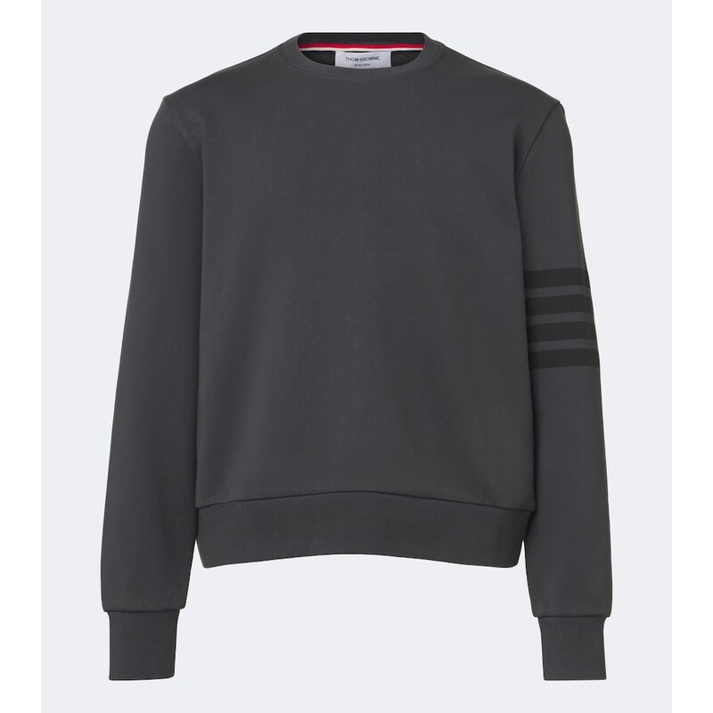 Thom Browne 4-Bar cotton jersey sweatshirt