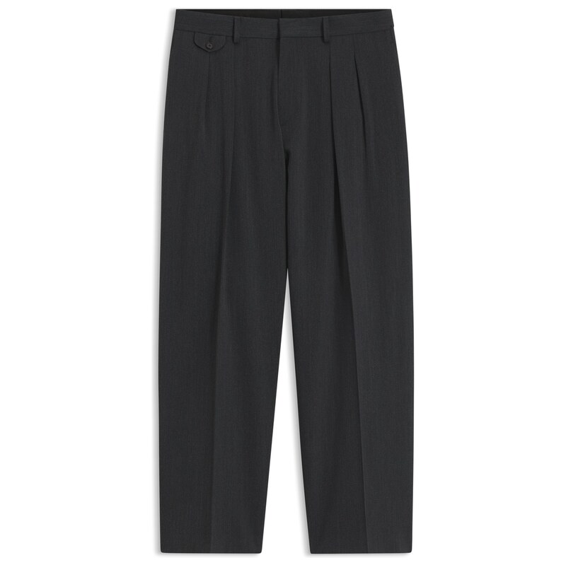 BOSS BY BECKHAM relaxed-fit trousers in Italian wool