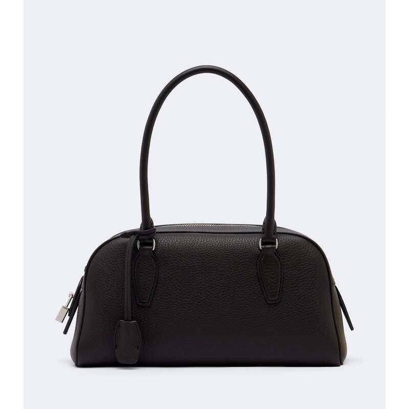 The Row E/W India Small leather shoulder bag