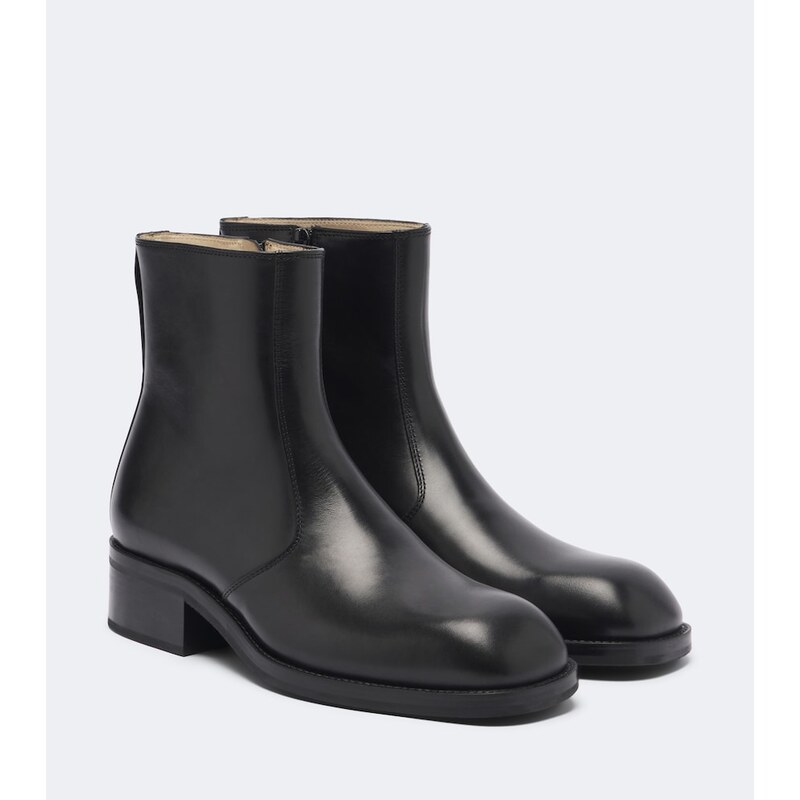 Lemaire Leather ankle boots