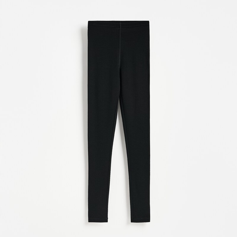 Reserved - LADIES` TROUSERS - černý