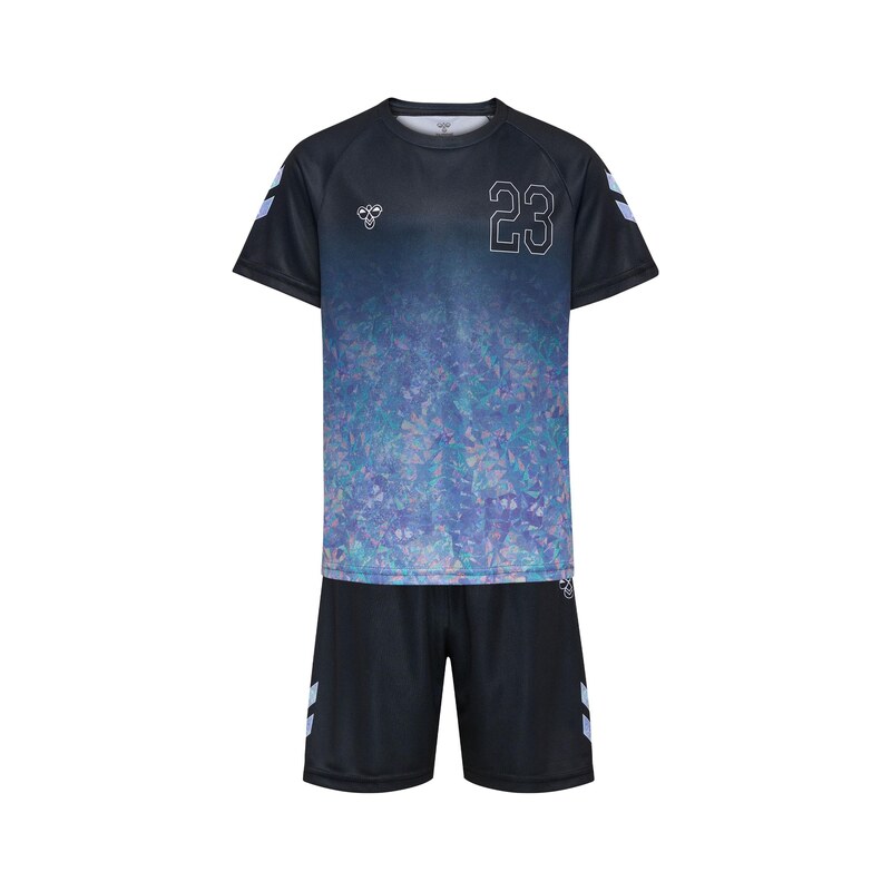 Hummel Tepláková souprava SHIMMER tyrkysová / fialová / černá /