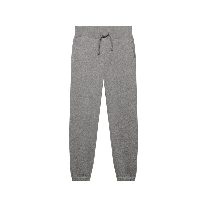 Superdry & Co Kalhoty ESSENTIAL šedý melír