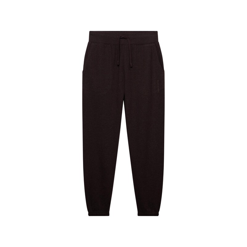 Superdry & Co Kalhoty Essential vínově červená