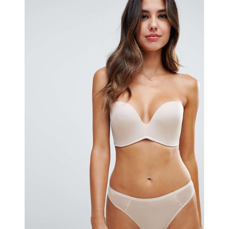 Wonderbra Ultimate strapless bra in beige-Neutral