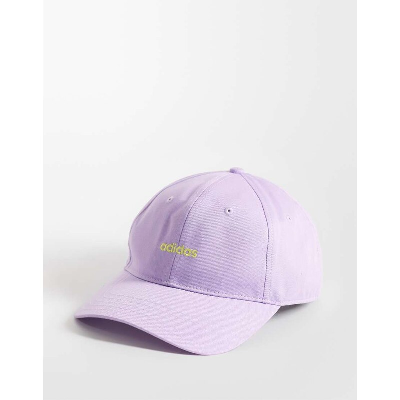 adidas Performance Three Stripes Studios baseball cap in purple