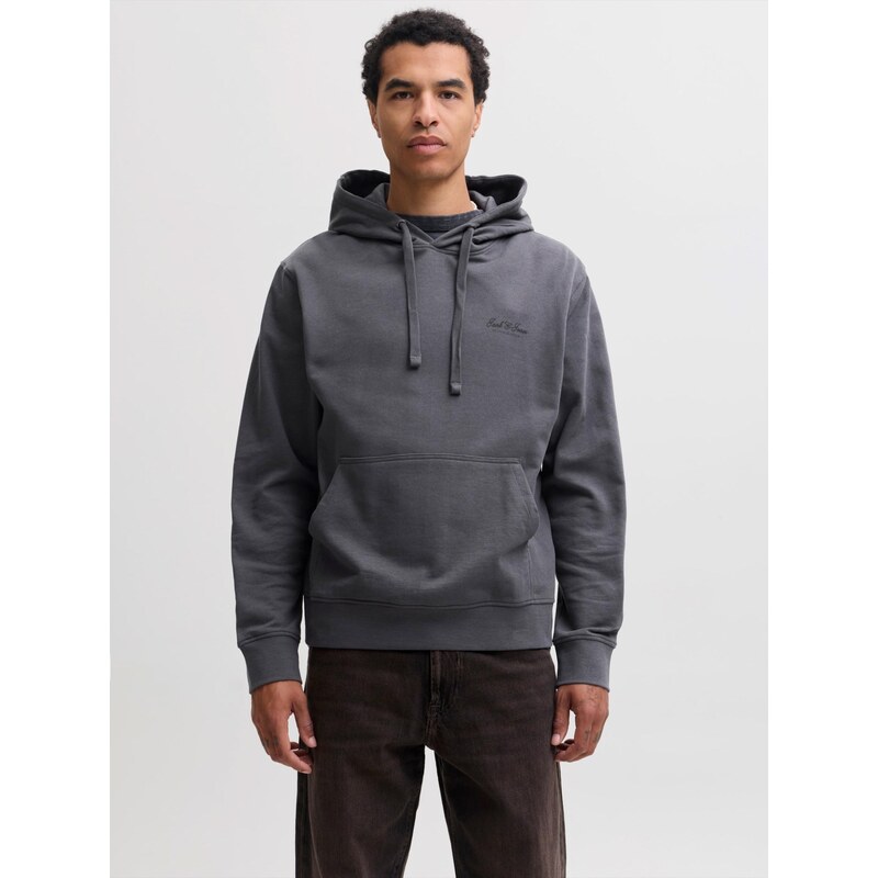 JACK & JONES Mikina JJEARCHIVE tmavě šedá