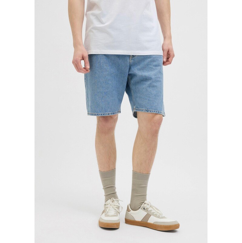 bonprix Džínové šortky Mid Waist JJ REBEL modrá Muž