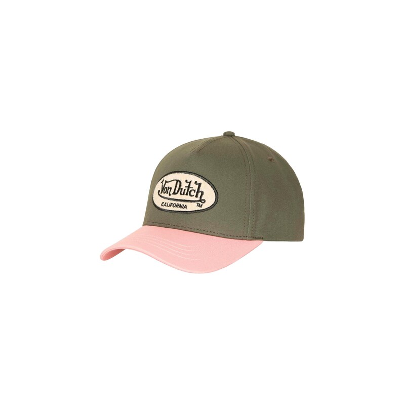 Von Dutch Originals Kšiltovka krémová / olivová / růžová / černá