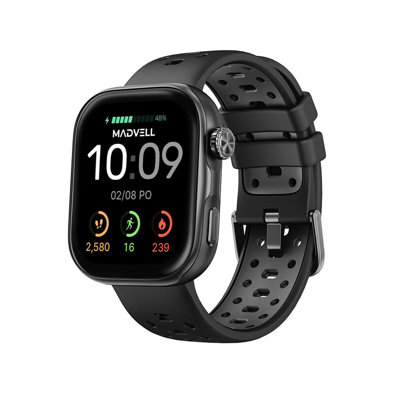 Madvell Pulsar 3 Pro černá se silikonovým řemínkem