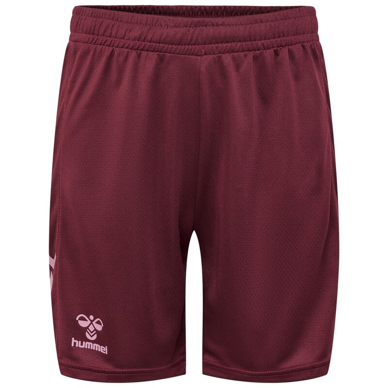 Hummel Sportovní kalhoty růžová / vínově červená