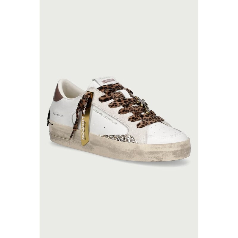 Crime London SK8 DELUXE sneakers boty dámské kožené