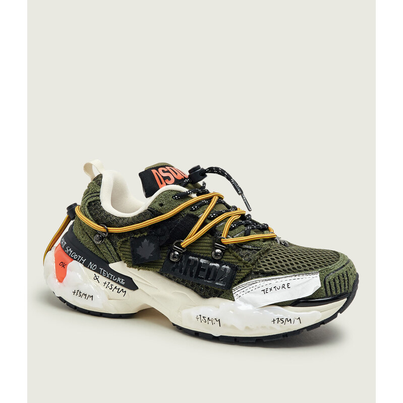 Dsquared2 Tenisky Faster | semiš