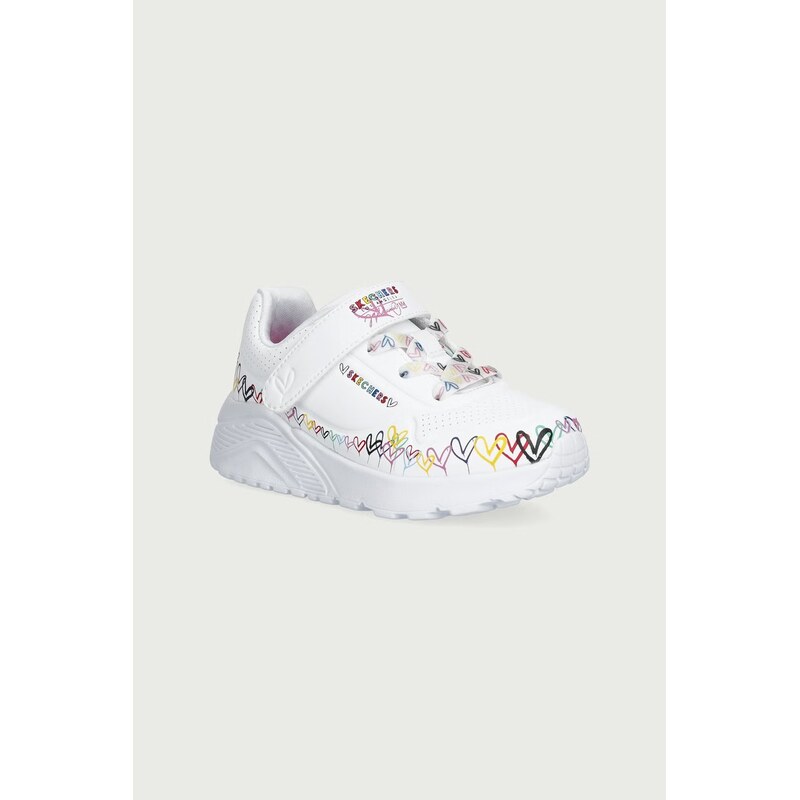 Skechers UNO LITE-HEART CRAZE sneakers boty dětské
