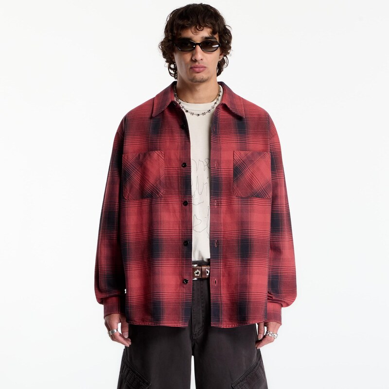 Košile OUR LEGACY Whoppin Shirt Bison Check Ranch Cotton 48