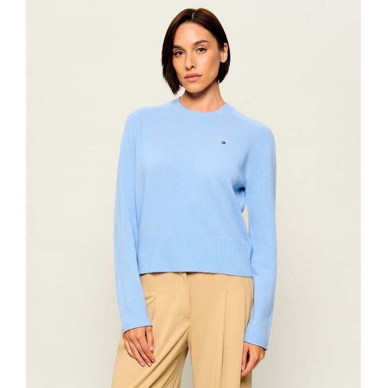 Tommy Hilfiger Vlněný svetr | Slim Fit