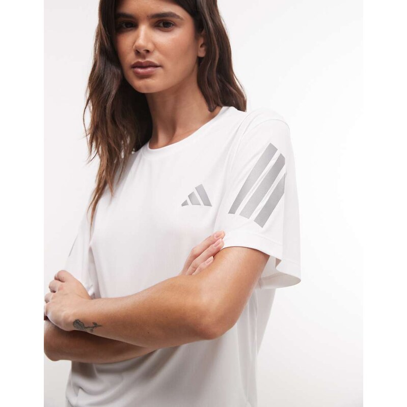 adidas performance adidas Running adi365 t-shirt in white