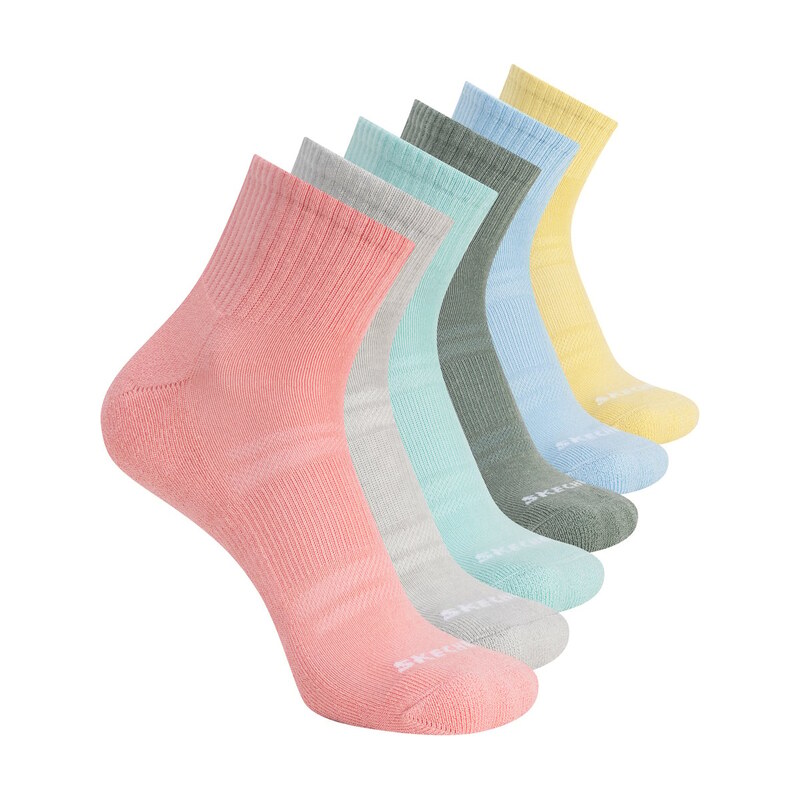 Skechers Muži 6 Pack Core Quarter Large ponožky , Velikost Velký