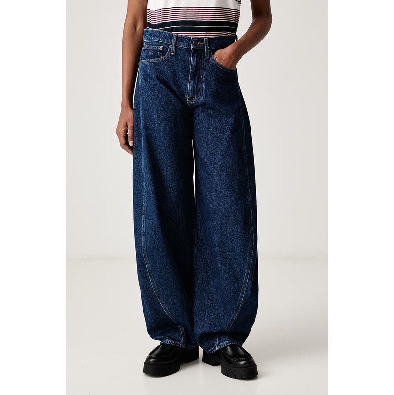 Tommy Jeans džíny barrel dámské