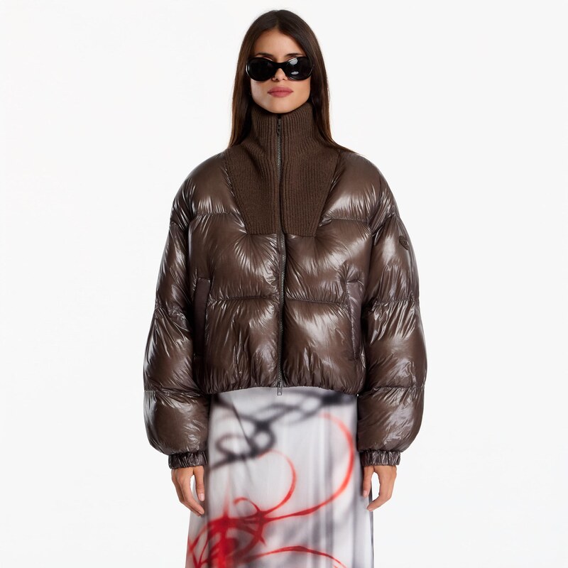 Péřovka Diesel W-Arrior Jacket Plum Kitten XXS
