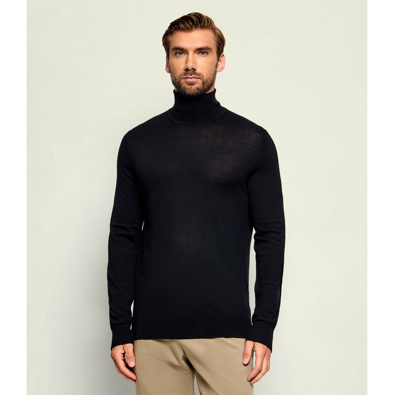 TIGER OF SWEDEN Vlněný rolák Nevile | Slim Fit