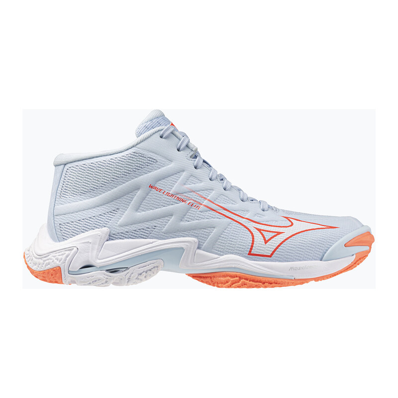 Dámské volejbalové boty Mizuno Wave Lightning Elite Mid blue