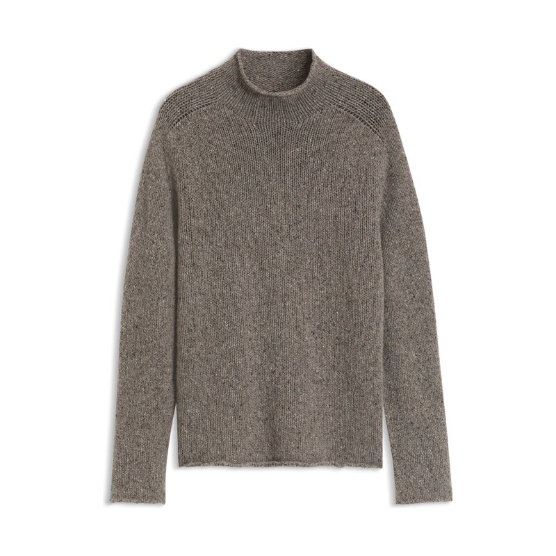 BOSS BY BECKHAM sweater in virgin-wool tweed