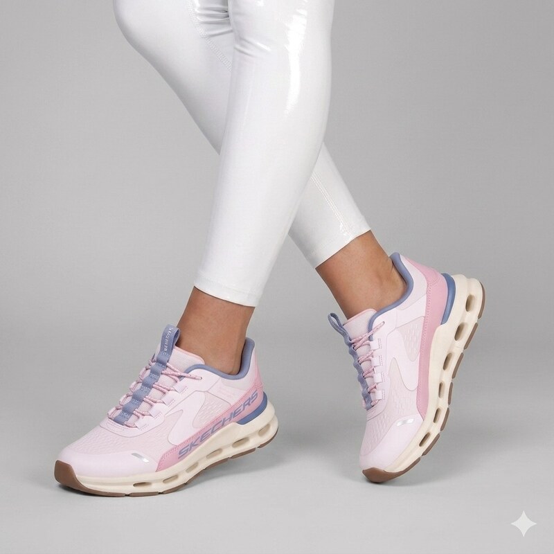 Skechers glide-step + - vista lane slip-ins PINK