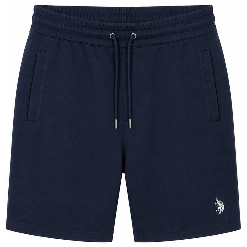 US Polo Assn Pánské teplákové šortky - tmavě modré