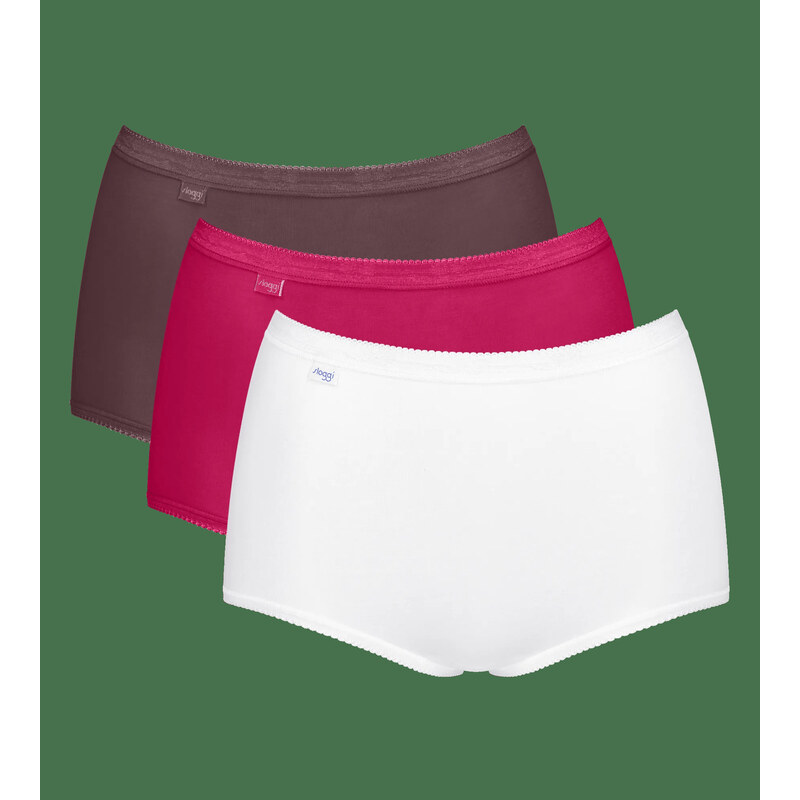 sloggi Basic+ Maxi C3P - Red Combination - SLOGGI Red
