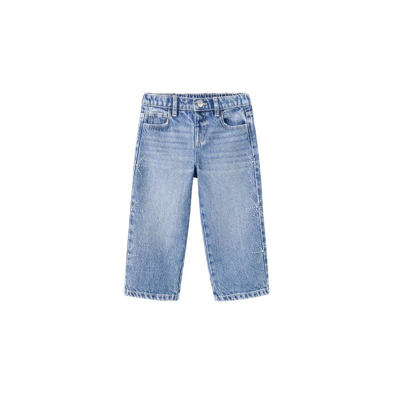MANGO KIDS Džíny modrá džínovina