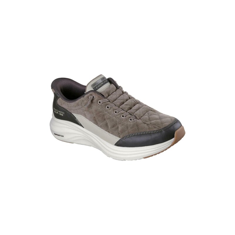 SKECHERS Tenisky CONTOUR FOAM-CORDELUX olivová / černá