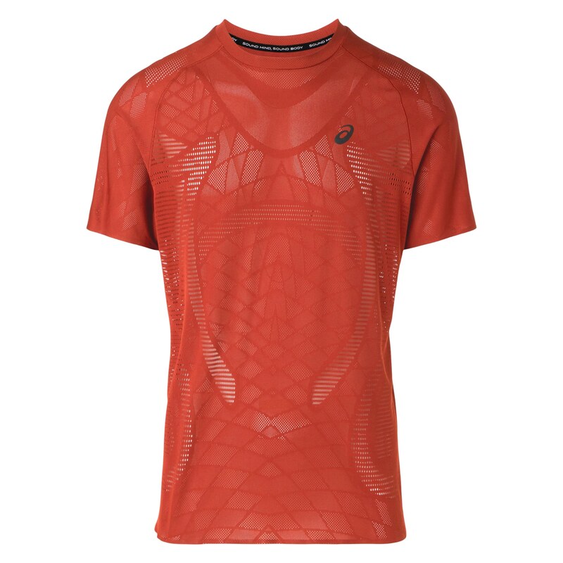 ASICS Funkční tričko METARUN humrová / černá