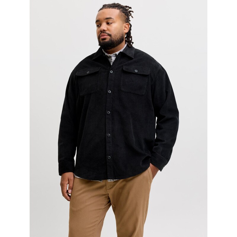 Jack & Jones Plus Košile JJEREGENT černá