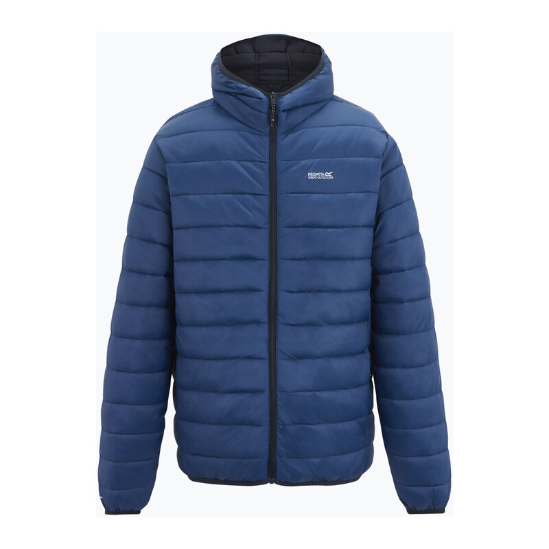 Pánská péřová bunda REGATTA Hooded Marizion aviator blue